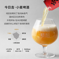 PANDA BREW 熊猫精酿 啤酒德式小麦白啤原浆啤酒整箱500ML红罐宴会庆祝送礼