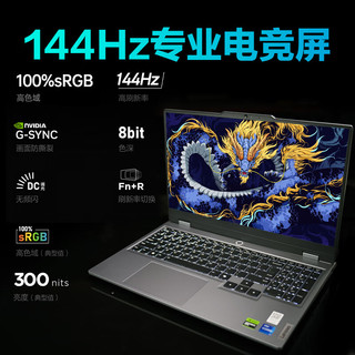 Lenovo 联想 G5000 2024专业电竞游戏 标压14核酷睿i7-13650HX 16G 512G RTX4050 6G 标配 15.6