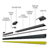 佐佐木黑钻无骨雨刷 适用1系3系 x1 x2 x3 x5 mini宝马5系雨刮器