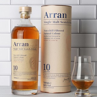 Arran 艾伦 10年 单一麦芽 苏格兰威士忌 46%vol 700ml 单瓶
