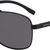 Grey Navigator Men's Sunglasses BOSS 0762/S 010G/NR 58