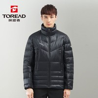 TOREAD 探路者 羽绒服男女秋冬户外白鸭绒防风防泼水保暖外套TADH91153