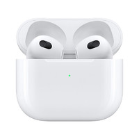 Apple 苹果 AirPods3代 无线蓝牙耳机三代 支持苹果13/iPad 2021新款 AirPods3 国行