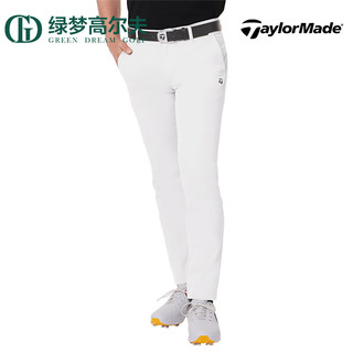 Taylormade泰勒梅高尔夫服装男装24年春夏golf运动长裤舒适修身男士裤子 U26309-海军蓝 82