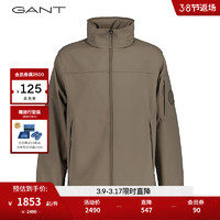 GANT甘特2024早春男士时尚休闲长袖夹克外套|7006384 261棕色 XXXL