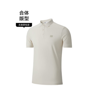 HLA海澜之家Polo24新SPORTSDAY运动短袖男夏HNTPW2W045A 米杏1F 190/108A 4XL197~212斤