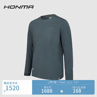 HONMA【都市机能】士T恤2024纯色简约HMKC700L023 