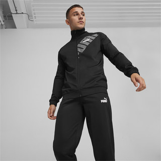 PUMA 彪马 男子运动休闲套装 POWER POLY TRACKSUIT 681296 黑色-01 L