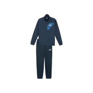 彪马 男子运动休闲套装 POWER POLY TRACKSUIT 681296 海军蓝-14 L