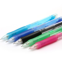 uni 三菱铅笔 三菱（Uni）M5-100活动铅笔 0.5mm学生自动铅笔橡胶手握透明彩色杆书写带橡皮可擦笔