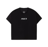 ASICS 亚瑟士 女子圆领T恤女式logo印花运动短袖T恤