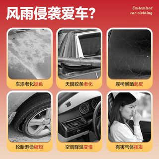 东风日产轩逸车衣全车罩 21 22款2021新轩逸经典14代悦享版纯电加厚防晒隔热防雨牛津布车套外罩 夏季防晒防水-车衣冬季防雪保暖-耐撕扯牛津布汽车套 14-23款十四代轩逸汽车风挡罩挡雪罩