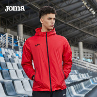 Joma 荷马 风雨衣2024春夏季足球训练防水外套上衣连帽多色运动风衣