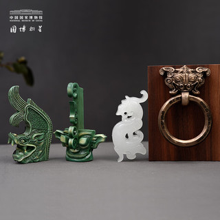 中国国家博物馆显眼包主题系列特色冰箱贴创意装饰品送朋友博物馆 绿釉鸱吻冰箱贴