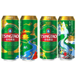 tsingtao 青岛啤酒 经典1903  10度500ml*18听 四季罐
