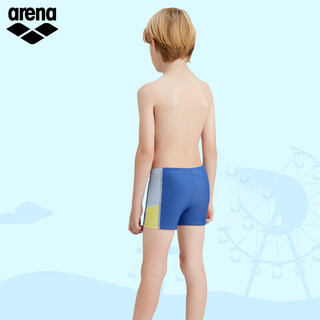 阿瑞娜（arena）游泳裤青少年男童泳衣泳裤纯色高弹儿童平2024年 藏青色（NVY） 155-165(14-15岁)