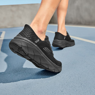 斯凯奇（Skechers）男士运动跑步鞋休闲鞋232446 全黑色/BBK 40
