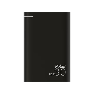 Netac 朗科 1TB USB3.0 移动硬盘 K9高端金属加密版  2.5英寸 梦幻黑 金属风范 轻巧便携