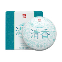 TAETEA 大益 茶叶普洱茶清香生茶礼盒 300g*1片