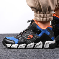 88VIP：SKECHERS 斯凯奇 男童鞋轻便运动鞋新款魔术贴拼色耐磨休闲鞋660074L