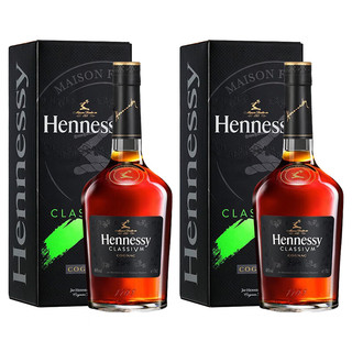 轩尼诗（Hennessy）品牌HENNESSY轩尼诗新点干邑白兰地法国洋酒百乐廷李察VSOP 700mL 2瓶