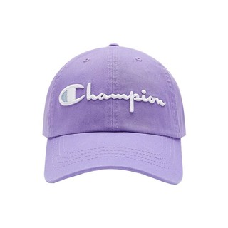 Champion 棒球帽女式帽子刺绣撞色弯檐遮阳帽鸭舌帽显脸小