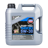 LIQUI MOLY 力魔 德国进口发动机润滑油顶技4600合成机油5W-30  4L装 3763