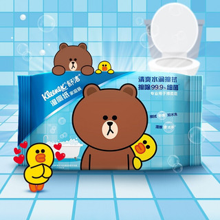 Kleenex 舒洁 LINE FRIENDS联名款湿厕纸 40片*40包