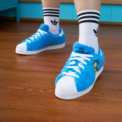 67元】阿迪达斯童鞋_adidas 阿迪达斯 三叶草superstar辛普森联名男大