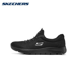 SKECHERS 斯凯奇 女鞋春夏一脚蹬 BBK