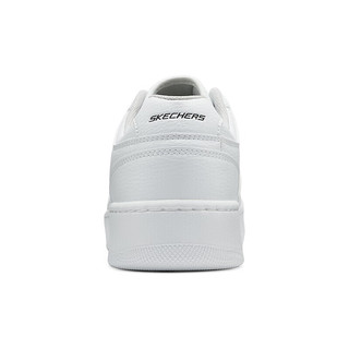 斯凯奇Skechers舒适休闲板鞋232478 白色/WHT 42.5 