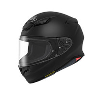 SHOEI Z8日本摩托车头盔防雾街道纯色骑行全盔素色 MATT BLACK （哑黑） S