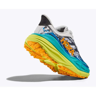 HOKA ONE ONE女鞋跑步鞋Stinson7减震越野运动鞋防滑舒适1141531 WHITE/EVENING PRIMROSE 7