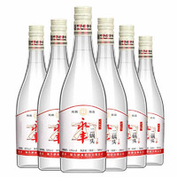 YONGFENG 永丰牌 北京二锅头 70版白瓶 清香型白酒 42度 500ml*6瓶 整箱装纯粮自饮