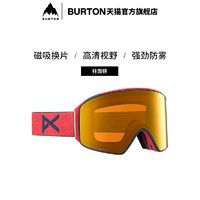 BURTON 伯顿 官方23-24雪季新品男士ANON M4滑雪镜柱面镜防雾203401