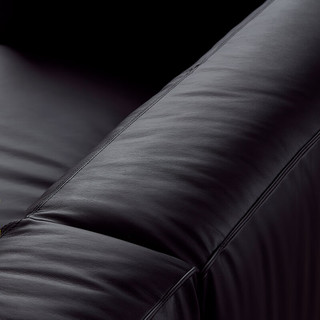 grado格度黄油真皮沙发客厅现代轻奢极简约大气欧式高级皮艺沙发 黄油沙发脚架款-硅胶皮-2.23米