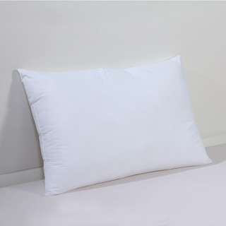 富安娜枕头纤维枕酒店枕美梦安睡对枕 白色