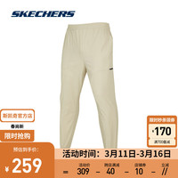 SKECHERS 斯凯奇 2024春季男子女子户外运动舒适速干长裤运动 P224M085 男款-陨石褐色/044Z XXL