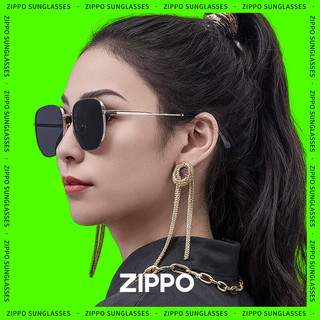 ZIPPO美国大框太阳镜高清时尚遮阳防紫外线户外尼龙墨镜男女7260C2