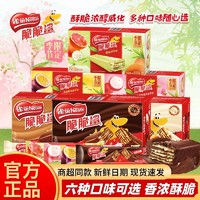 Nestlé 雀巢 脆脆鲨威化饼干巧克力混合口味青提青梅杨梅宿舍即食休闲零食