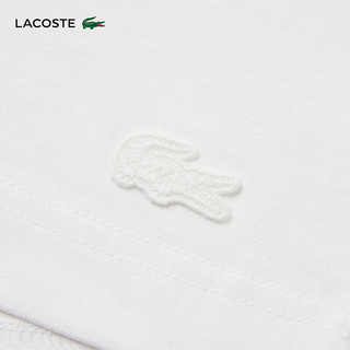 LACOSTE法国鳄鱼男女同款24春季时尚百搭短袖T恤|TH9420 001/白色 M /175