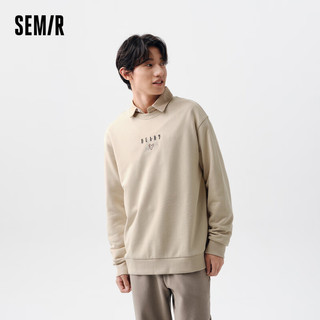 Semir 森马 男士卫衣春季休闲男士运动上衣潮 贝壳卡50242 常规 170/88A/M