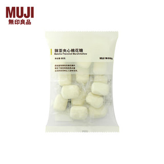 无印良品（MUJI） 夹心棉花糖 零食 抹茶夹心 80g 1袋 80g