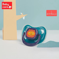 babycare bc babycare婴儿安抚奶嘴软防胀气宝宝睡觉神器 1只装 L号 贝尼诺