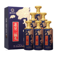 YONGFENG 永丰牌 北京二锅头 清香型白酒 46度 500mL 6瓶 龙鼎