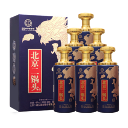 YONGFENG 永丰牌 北京二锅头 清香型白酒 46度 500mL 6瓶 龙鼎