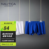 诺帝卡 Nautica Underwear内裤男120S莫代尔弹力舒适透气无痕四角裤2 白+电光蓝 L