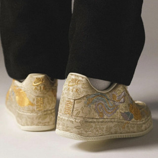 NIKE 耐克 Air Force 1 Low 囍 龙凤呈祥黄金情人节男女低帮板鞋