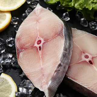 鲜活人生马鲛鱼 1000g 鲅鱼段 加厚 深海鱼 中段 生鲜 鱼类