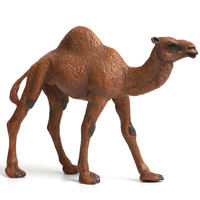 玛奇乐（MECHILE）仿真动物模型玩具野生动物园猩猩骆驼松鼠麋鹿麝牛儿童 单峰骆驼